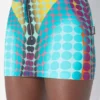 Re-Edition – the Blue Dots Print Mini Skirt