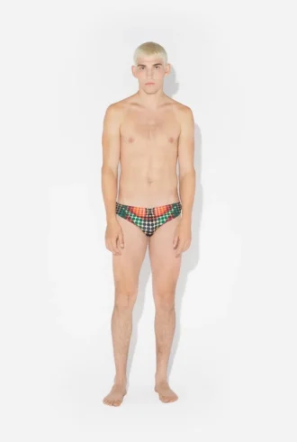 Re-Edition – the Brown Dots Swim Briefs