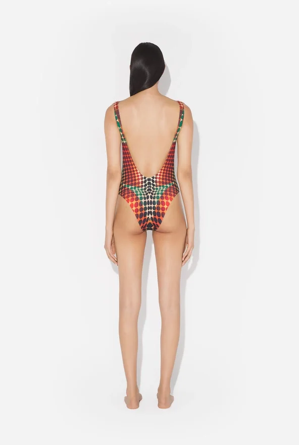 Re-Edition – the Brown Dots Swimsuit Re-Edition – the Brown Dots Swimsuit