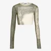 Re-Edition – the Green Cartouche Crop Top
