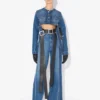 The Belted Denim Jeans
