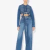 The Belted Denim Jeans