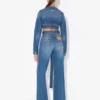 The Belted Denim Jeans