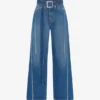 The Belted Denim Jeans