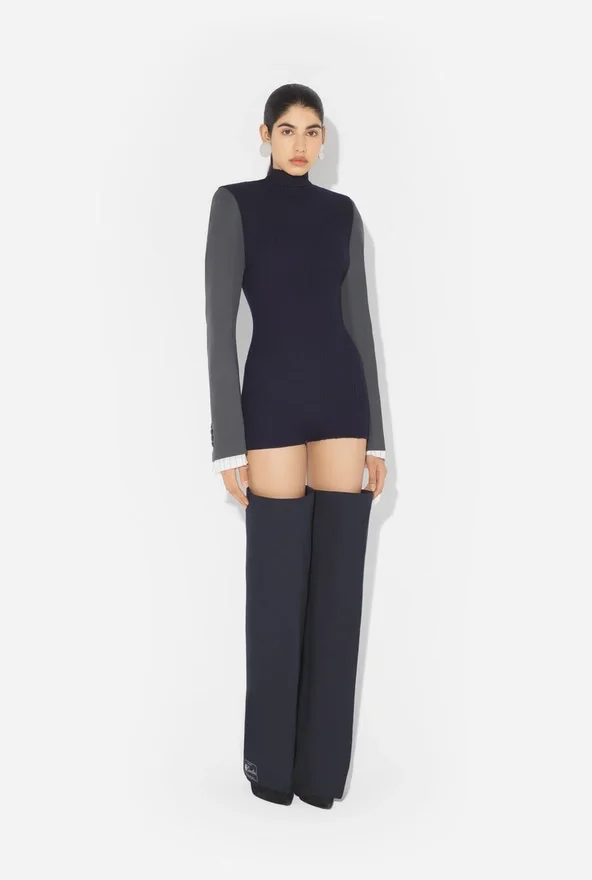 The Bi-Material Suit Bodysuit The Bi-Material Suit Bodysuit
