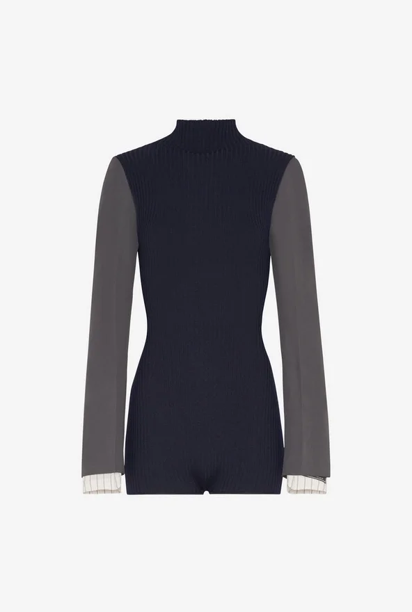 The Bi-Material Suit Bodysuit The Bi-Material Suit Bodysuit