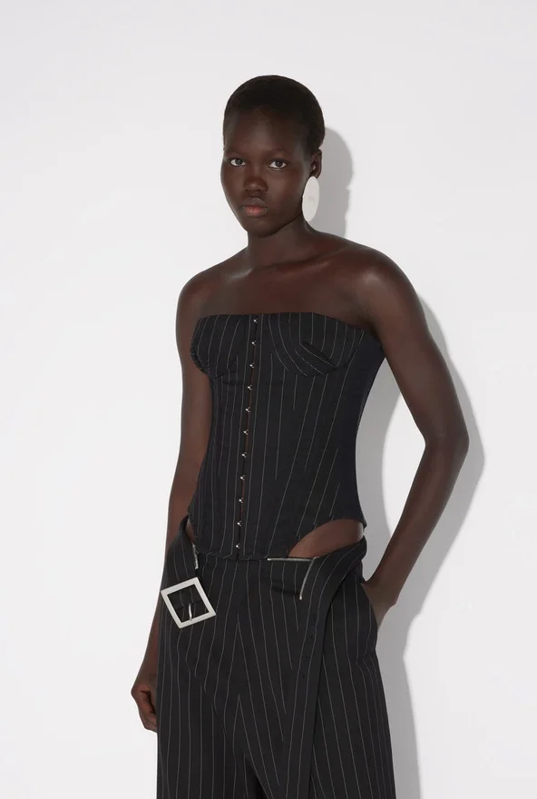 The Bi-Material Suit Corset The Bi-Material Suit Corset