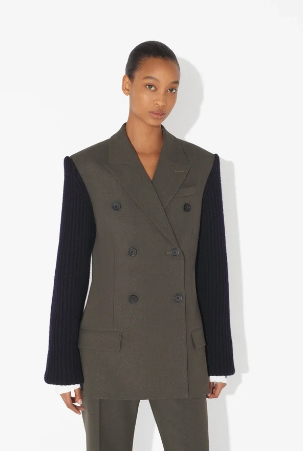 The Bi-Material Suit Jacket The Bi-Material Suit Jacket