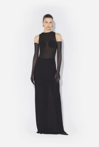 The Black Conical Dress