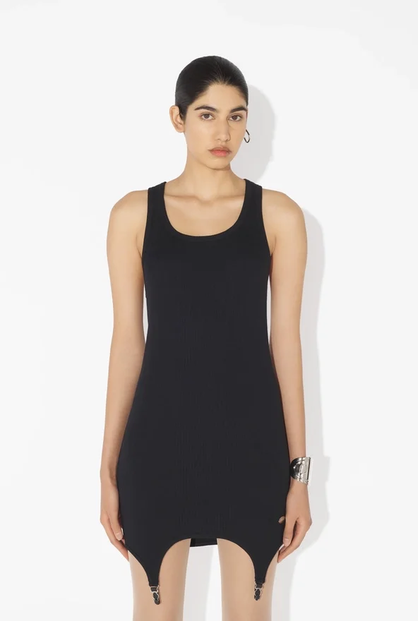 The Black Garter Dress The Black Garter Dress