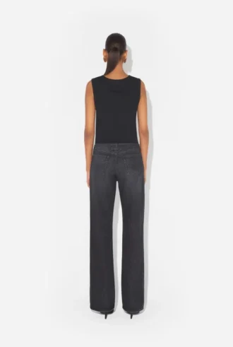 The Black Zipped Jeans