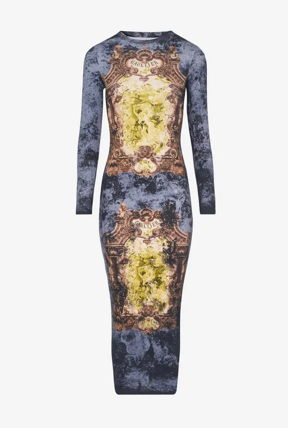 The Blue Cotton Madaillon Dress The Blue Cotton Madaillon Dress