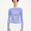 The Blue Target Top