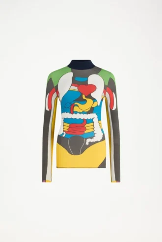 The Body Map Organ Top