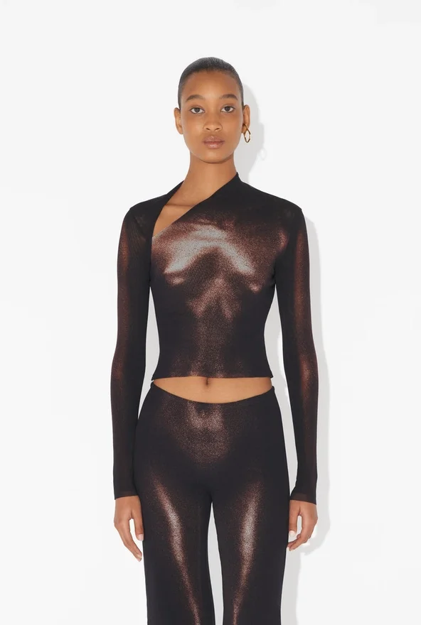 The Bronze Body Dust Crop Top The Bronze Body Dust Crop Top