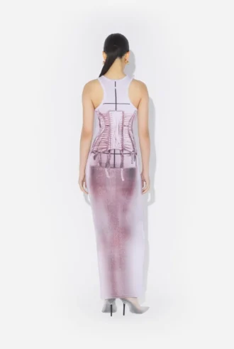 The Corset Trompe-L’œIl Knit Dress