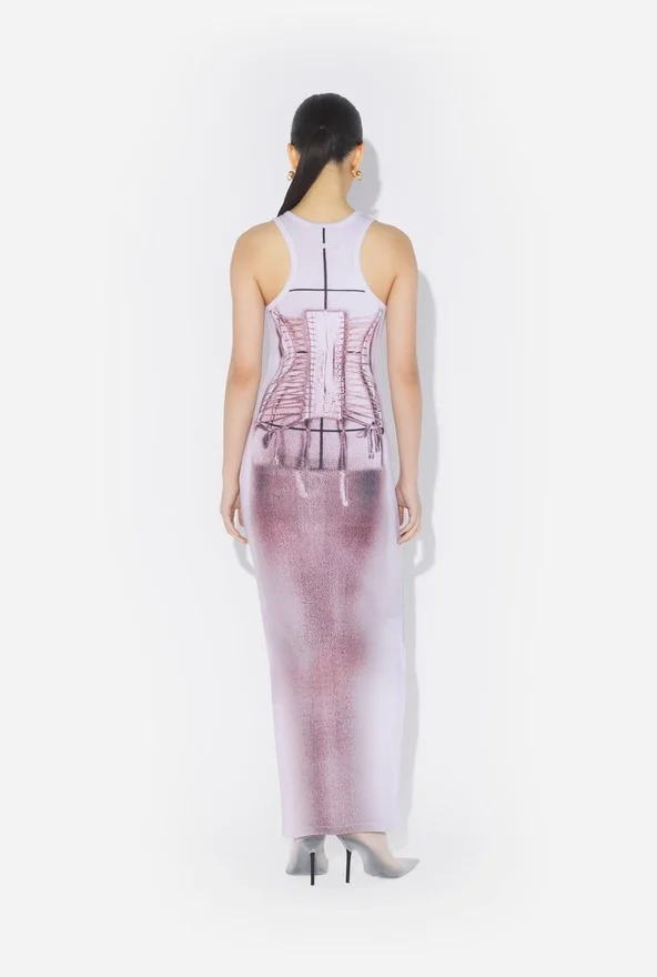 The Corset Trompe-L’œIl Knit Dress The Corset Trompe-L’œIl Knit Dress