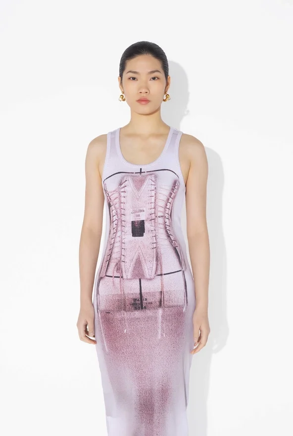 The Corset Trompe-L’œIl Knit Dress The Corset Trompe-L’œIl Knit Dress