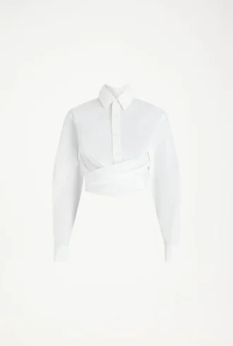 The Cropped Cache-CœUr Shirt