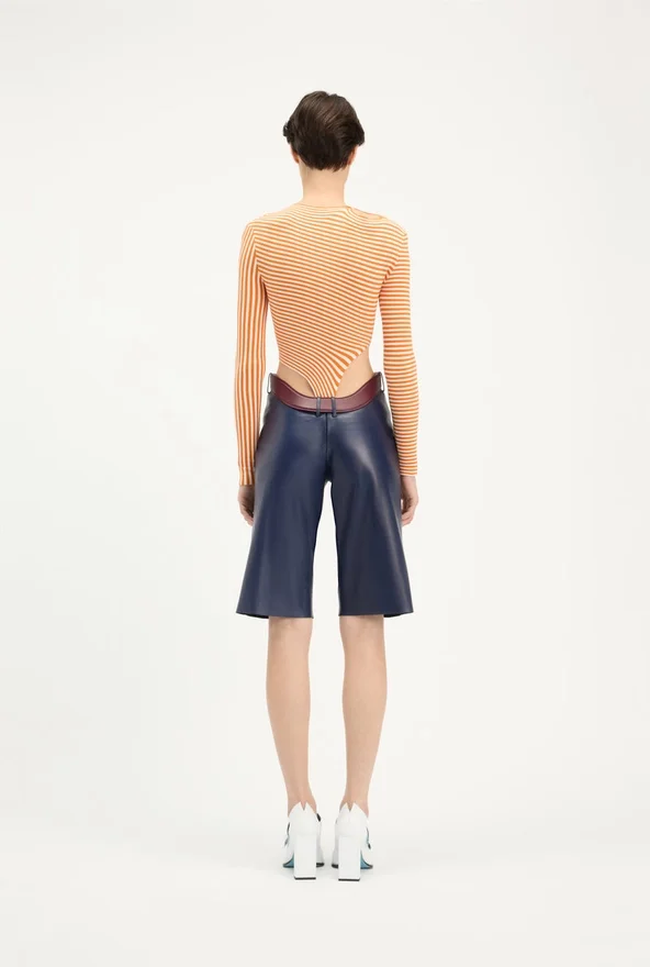 The Cut-Out Bermuda Shorts The Cut-Out Bermuda Shorts