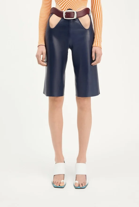The Cut-Out Bermuda Shorts The Cut-Out Bermuda Shorts