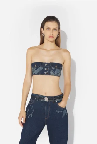 The Denim Trompe L’œIl Bra The Denim Trompe L’œIl Bra
