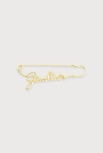The Gold-Tone Gaultier Safety Pin