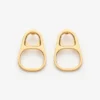 The Gold-Toned Ring-Pull Earrings