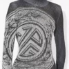 The Gray Laurel Stamp Sweater The Gray Laurel Stamp Sweater