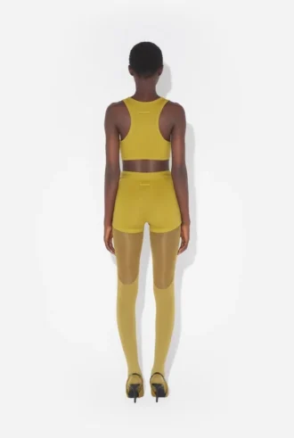 The Green Gaultier Patch Shorts