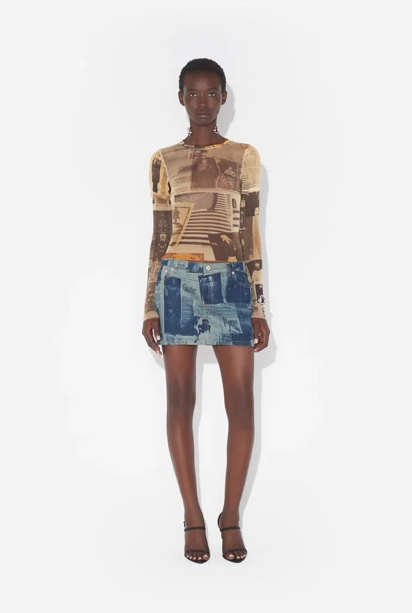 The Journal Double Baby Tee The Journal Double Baby Tee