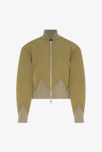 The Khaki Diamond Bomber Jacket