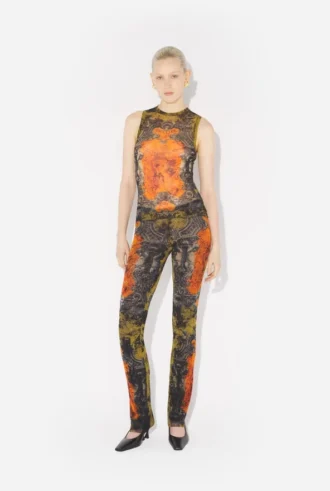 The Khaki Madaillon Tank Top