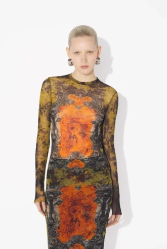 The Khaki Madaillon Top