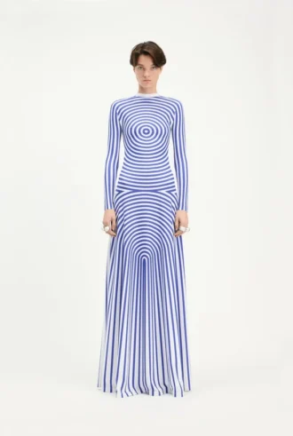 The Long Blue Target Dress