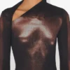 The Long Bronze Body Dust Dress The Long Bronze Body Dust Dress