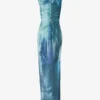 The Long Draped Water Dress The Long Draped Water Dress