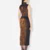 The Long Draped Wood Skirt