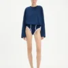 The Long-Sleeved Twisted Bodysuit The Long-Sleeved Twisted Bodysuit