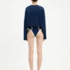The Long-Sleeved Twisted Bodysuit The Long-Sleeved Twisted Bodysuit