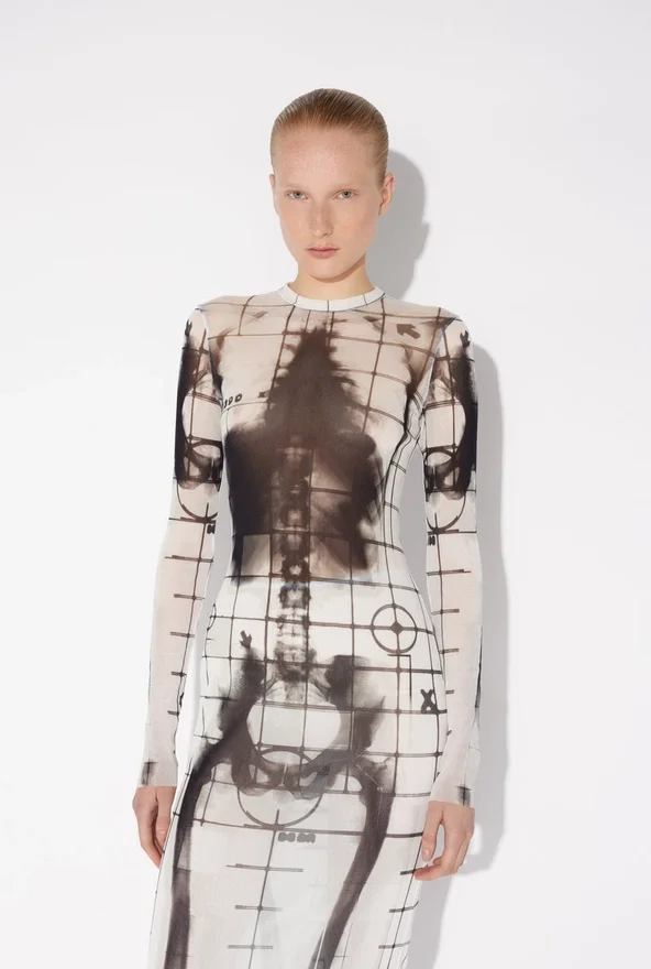 The Long White Squeletor Dress The Long White Squeletor Dress