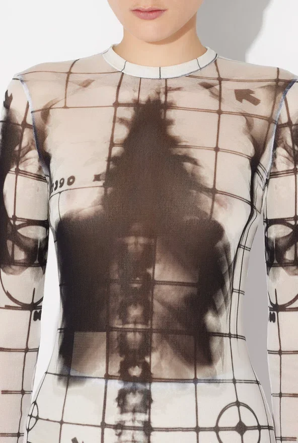 The Long White Squeletor Dress The Long White Squeletor Dress