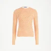 The Orange Target Top
