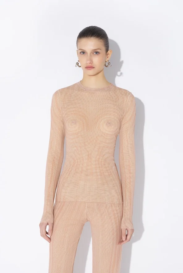 The Pink Spiral Top The Pink Spiral Top