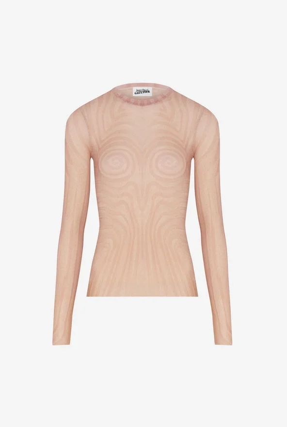 The Pink Spiral Top The Pink Spiral Top