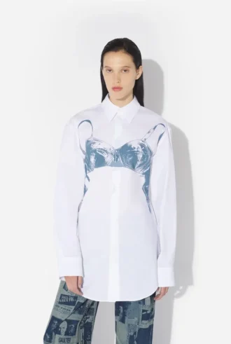 The Scanned Bra Shirt