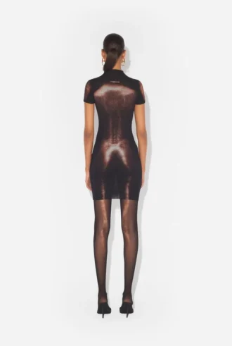 the short bronze body dust dress 2 330x491 - The Short Bronze Body Dust Dress