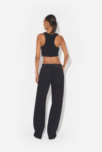 The Snap-Button Denim Jeans