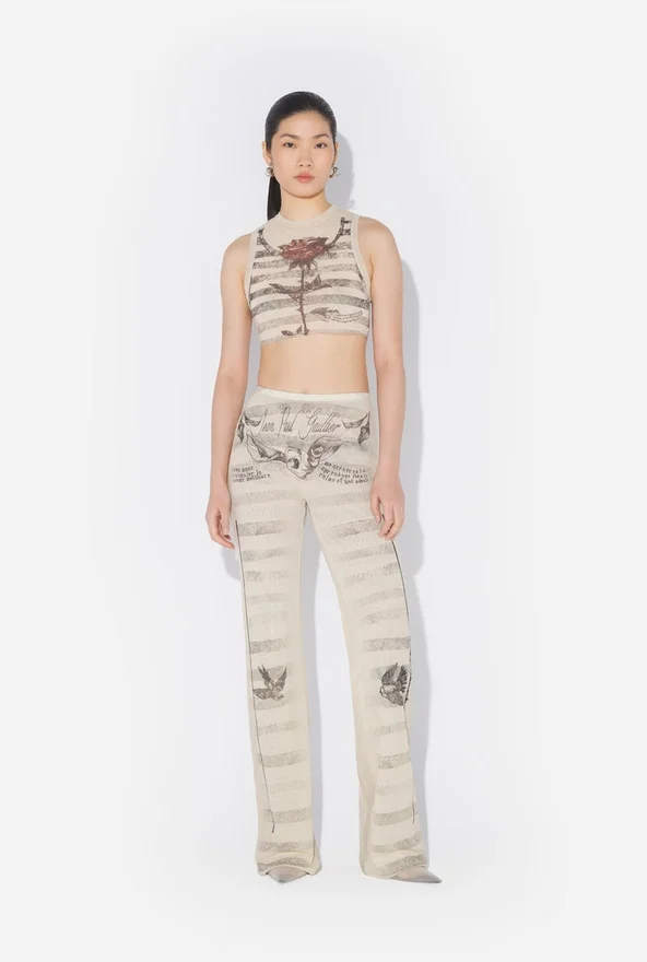 The Tattoo Mariniare Crop Top The Tattoo Mariniare Crop Top