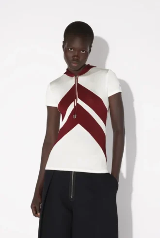 The White T-Shirt with Chevrons